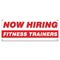 Signmission Now Hiring Fitness Trainers Banner Apply Inside Accepting Application Single Sided B-30244 - alternate 1